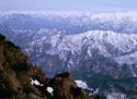 distant view of Joetsu mountains
